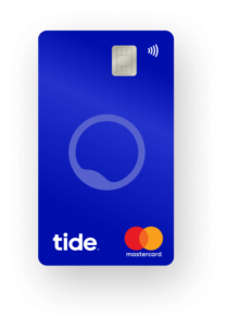 tide banking payment card