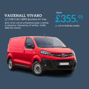 VAUXHALL VIVARO L2 3100 2.0d 145PS Sportive H1 Van