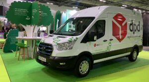 DPD Ford E-Transit Electric delivery van