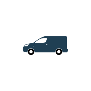 Couriers TV van icon for small vans