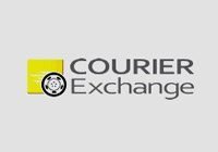 courier exchange logo badge