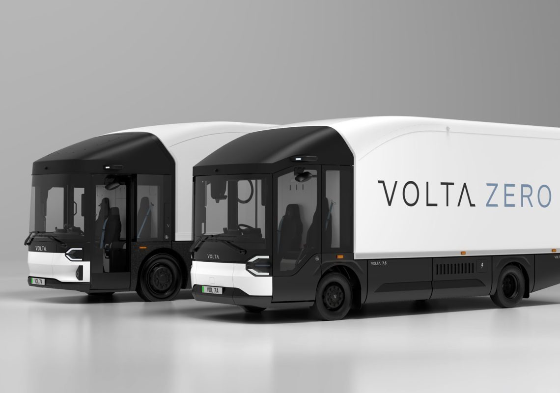 Volta Trucks 7.5 Tonne and 12 Tonne electric trucks